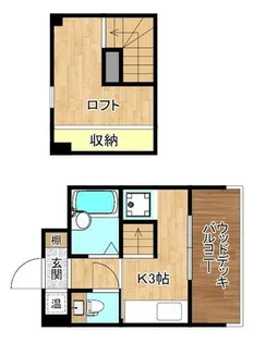 ステップ1【4階】の間取り