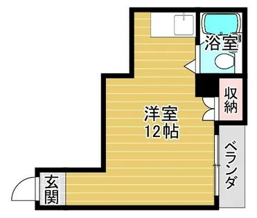 サンピアレス都島【2階】の間取り