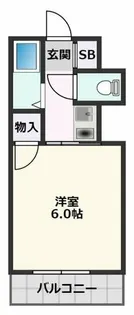 竹中マンション【3階】の間取り
