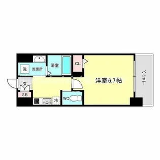 AVANTIO GRANDE【6階】の間取り