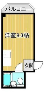 カルム第一緑【3階】の間取り