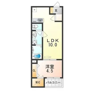 F+style高見の里2号館【2階】の間取り