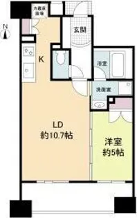 プライムアーバン堺筋本町【12階】の間取り