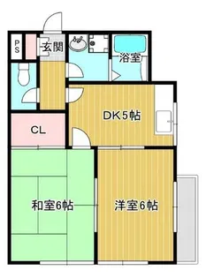 シームリー・ワン【2階】の間取り