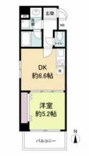 フレンシアノイエ内本町【7階】の間取り