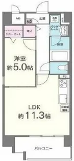 海老江サンライズ【6階】の間取り