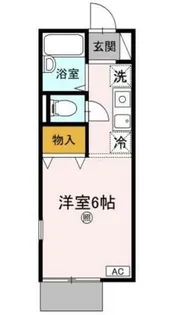 クインズ・コート豊島【1階】の間取り