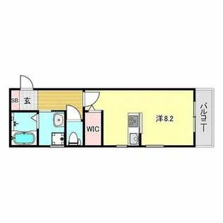TERRA甲子園口【4階】の間取り