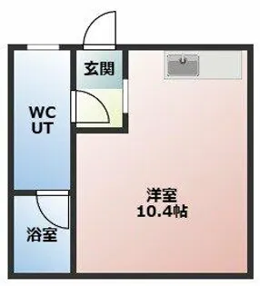 green hills【1階】の間取り