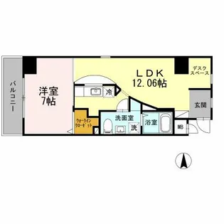 スペチアーレ【3階】の間取り