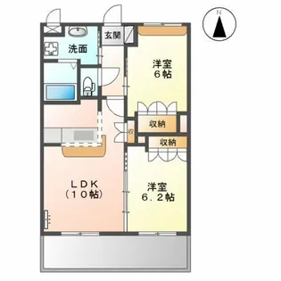 グラシアス【2階】の間取り