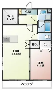 フォレスト野田【3階】の間取り
