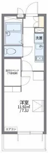 レオパレス栄【4階】の間取り