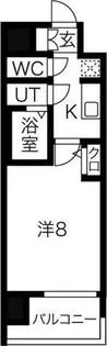 プレサンスNEO大和田STATIONベゼル【11階】の間取り