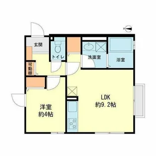 fortⅡ・Ⅲ【3-201号室】の間取り