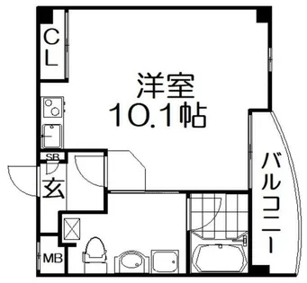 ザ・リッツクラブさくら【2階】の間取り