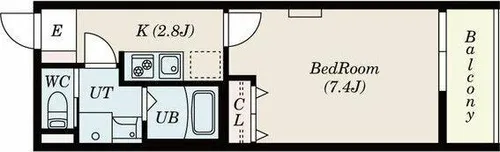Patina岩塚【2階】の間取り