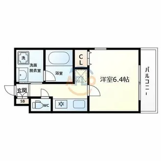 P&J高田【2階】の間取り