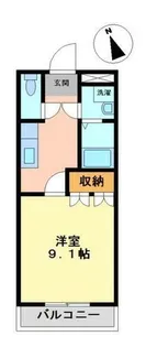 ミルフィオリI【1階】の間取り