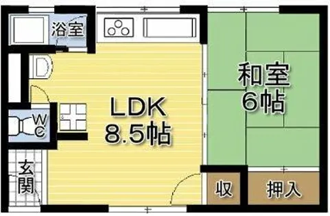 ダイワ高井田ビル【4階】の間取り