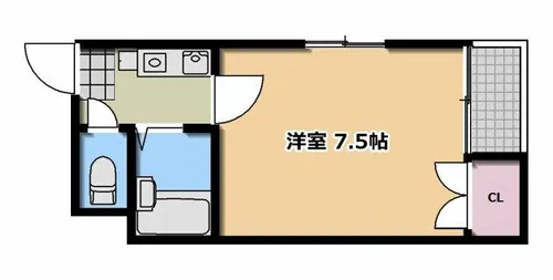 アークハウスⅡ【3階】の間取り
