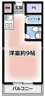 ビジネス新大阪【7階】の間取り