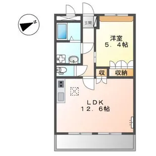 グランディール ステージ【1階】の間取り