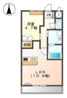 メゾン・グランチェスタ【2階】の間取り