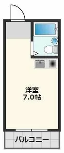 ダチロン高城【3階】の間取り