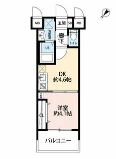サヴォイリトリートハウス【2階】の間取り
