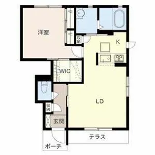 メゾン壽【0102号室】の間取り