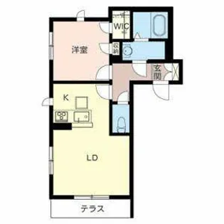 ロアールメゾンII【0101号室】の間取り