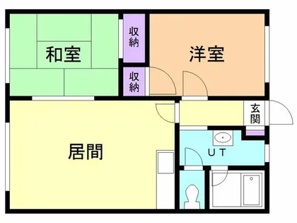 SANトーク【106号室】の間取り