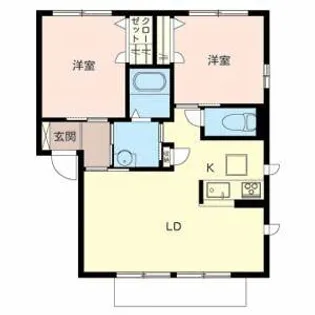 ソフィア【B102号室】の間取り