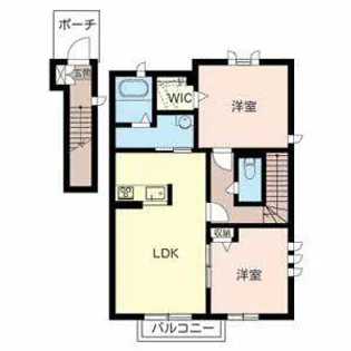 COMETO VI【0203号室】の間取り