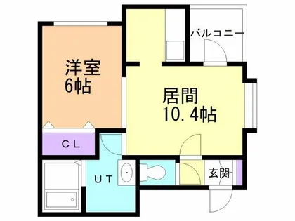 ローグタウン【1階】の間取り