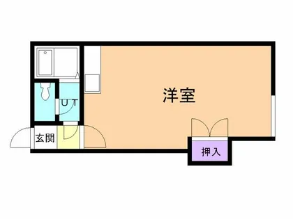 ドエル宮の森【104号室】の間取り