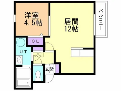 ヴァンベール宮の森Ⅲ【303号室】の間取り