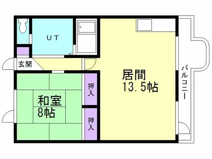 シルク21【202号室】の間取り