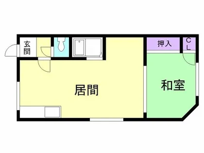 森口ビル【201号室】の間取り