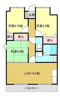 ロイヤルグレース【408号室】の間取り