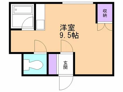 ホワイトハウス2【2階】の間取り