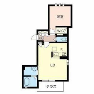 ヴェスタリア中小阪【0101号室】の間取り