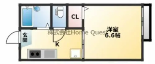 稲葉ハイツ【106号室】の間取り
