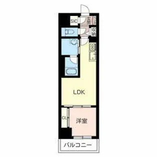 マンションバッハ【0202号室】の間取り
