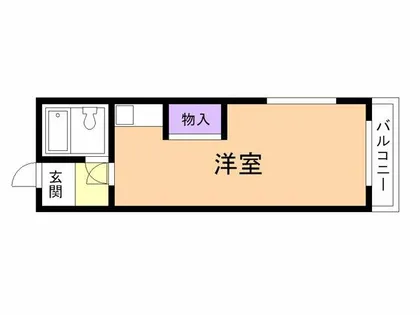 コーポあなやま【305号室】の間取り