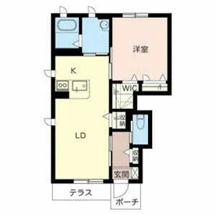 ブリージー・ガーデン【0101号室】の間取り