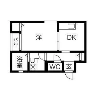 Bell Second【1階】の間取り