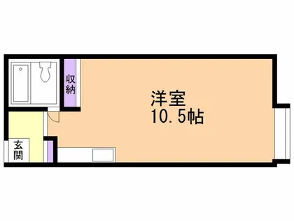 コロン【205号室】の間取り