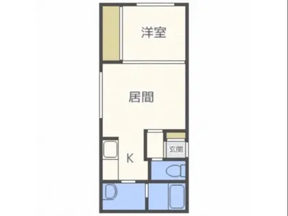 グランメゾン美園【1階】の間取り